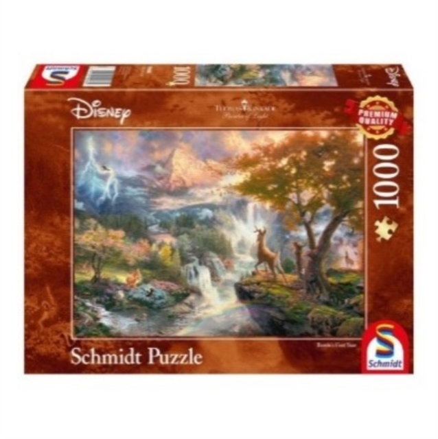 Disney - Bambi's First Year by Thomas Kinkade 1000 Piece Schmidt Puzzle