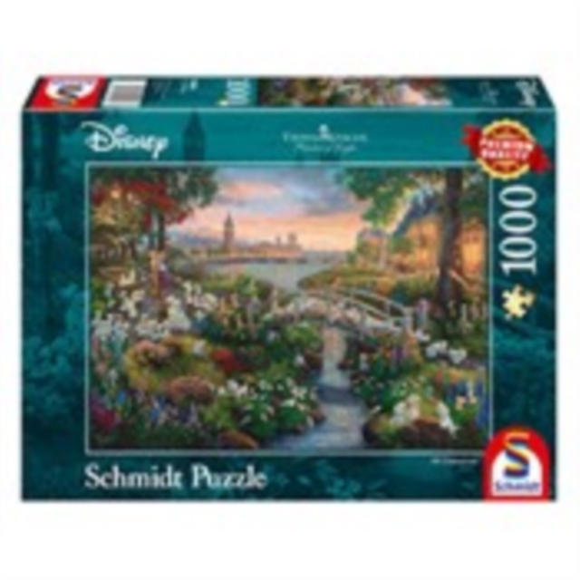 Disney - 101 Dalmatians by Thomas Kinkade 1000 Piece Schmidt Puzzle