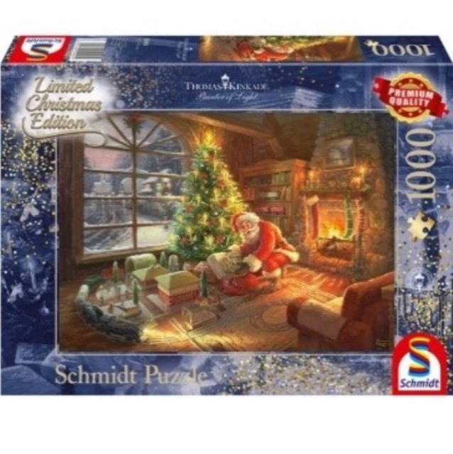 Santa's Special Delivery by Thomas Kinkade - 1000 Piece Schmidt Puzzle