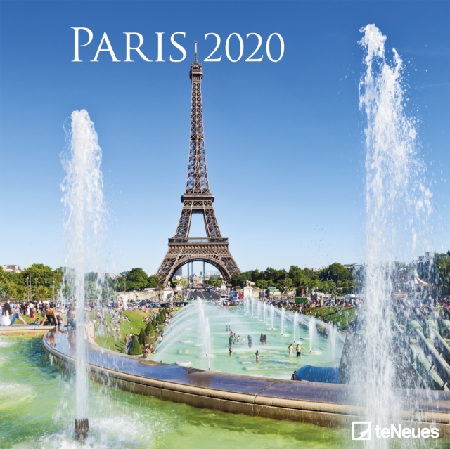 PARIS 30 X 30 CM GRID CALENDAR 2020