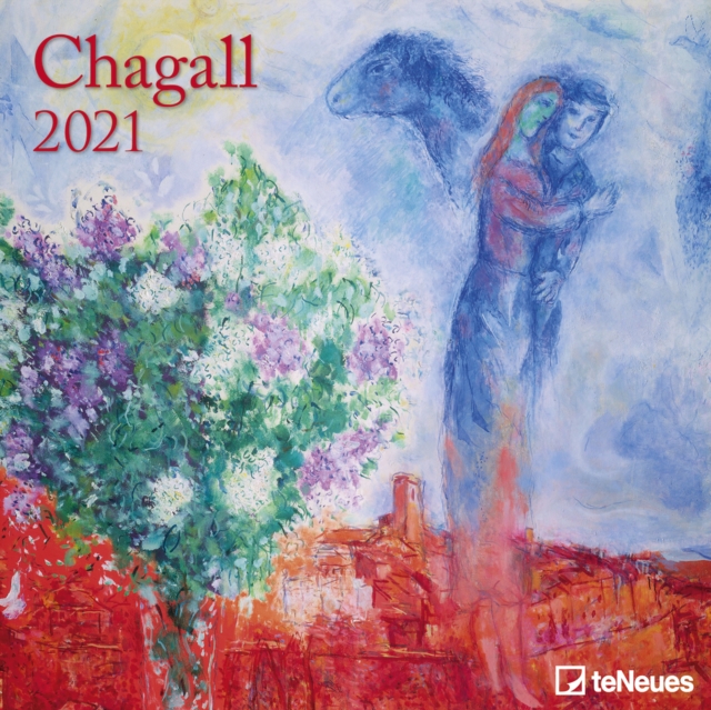 CHAGALL 30 X 30 GRID CALENDAR 2021