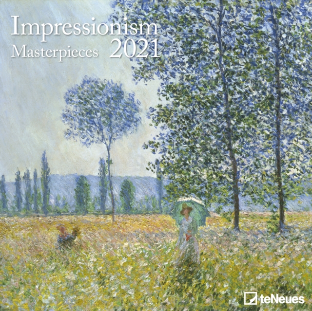 IMPRESSIONISM 30 X 30 GRID CALENDAR 2021