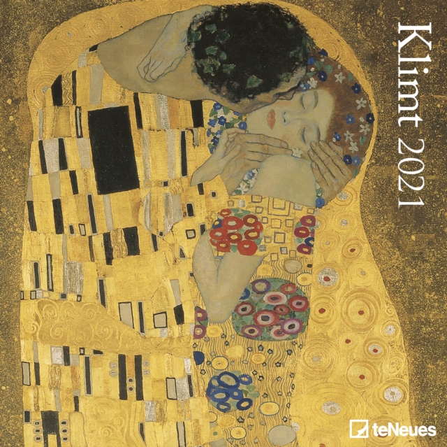 KLIMT 30 X 30 GRID CALENDAR 2021