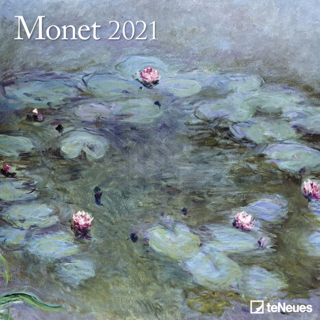 MONET 30 X 30 GRID CALENDAR 2021