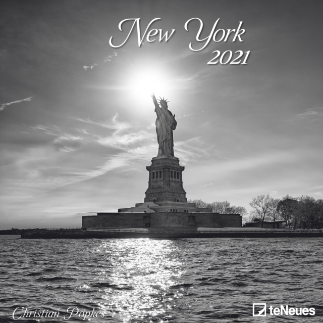 NEW YORK 30 X 30 GRID CALENDAR 2021