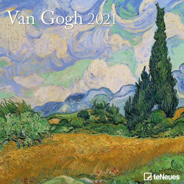 VAN GOGH 30 X 30 GRID CALENDAR 2021