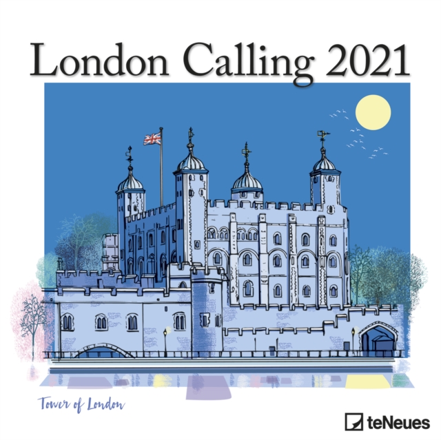 LONDON CALLING 30 X 30 GRID CALENDAR 202