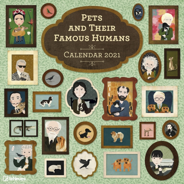 PETS & THEIR FAMOUS HUMANS 30 X 30 GRID