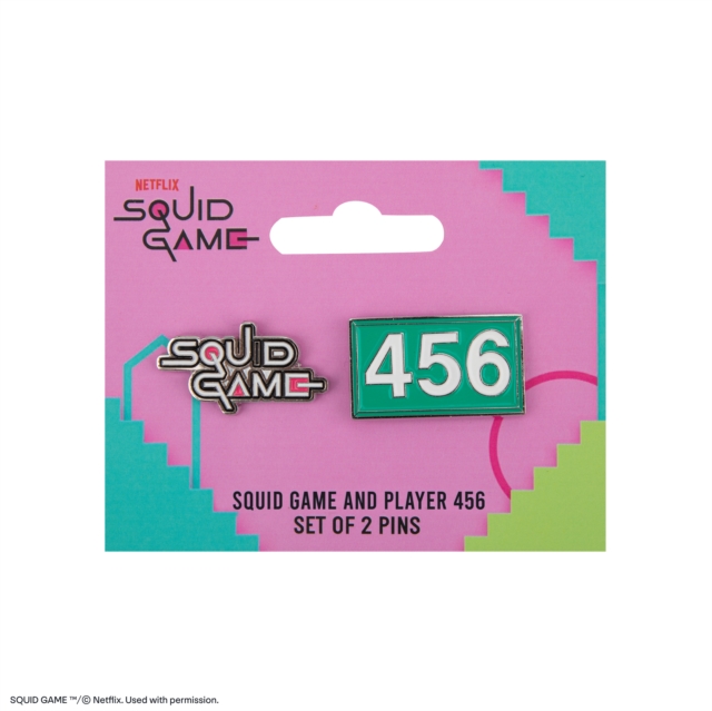 Set of 2 Pins Player 456 & Squid Game