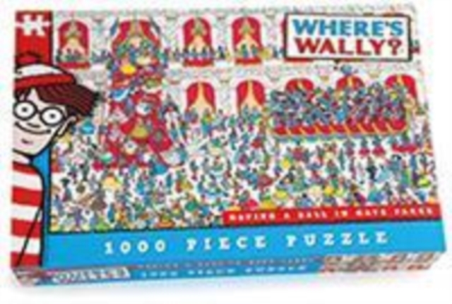 Where's Wally Having a Ball in Gaye Paree 1000pc Puzzle