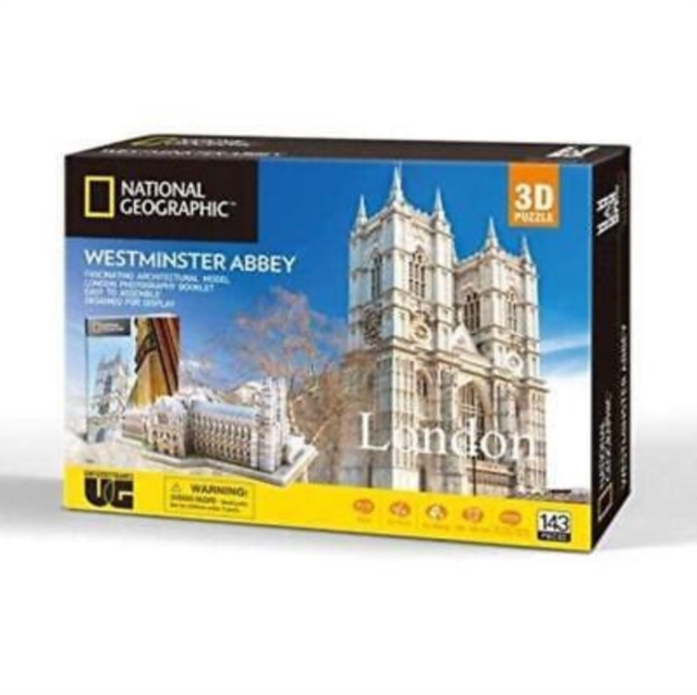 National Geographic - Westminster Abbey 3D Puzzle