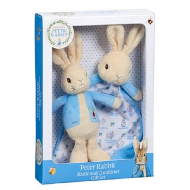 Peter Rabbit Rattle & Comfort Blanket Gift Set