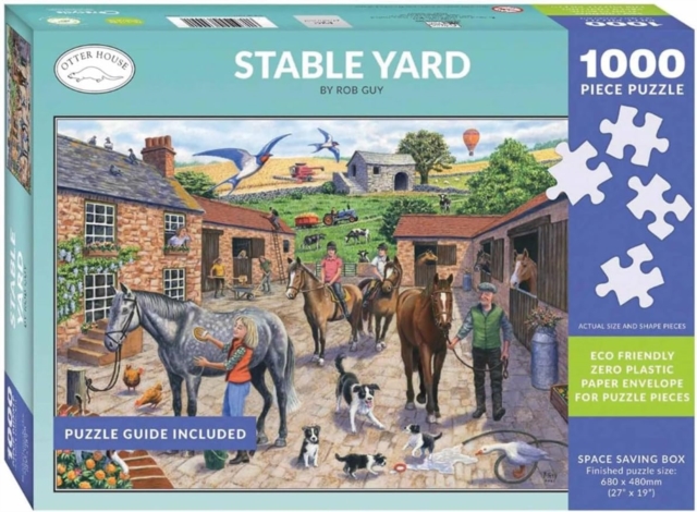 Jigsaw 1000 Piece - Stable Yard (L)