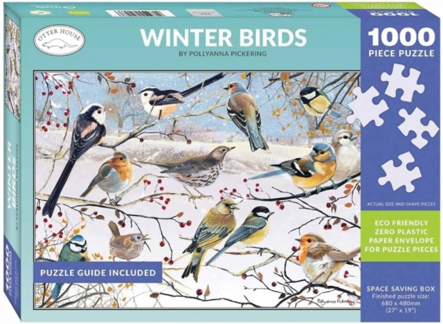 Jigsaw 1000 Piece - Winter Birds (L)