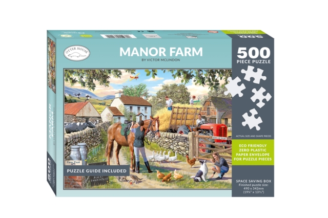 Jigsaw 500 Piece - Manor Farm (L)