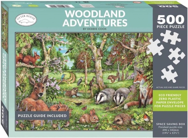 Jigsaw 500 Piece - Woodland Adventures (L)
