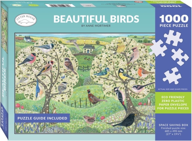 Jigsaw 1000 Piece - Beautiful Birds (L)