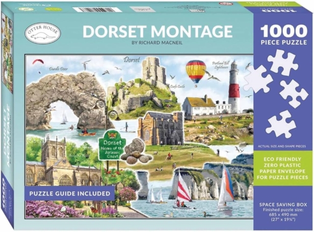 Jigsaw 1000 Piece - Dorset Montage (L)