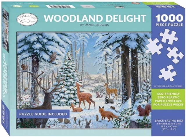 Jigsaw 1000 Piece - Woodland Delight (L)