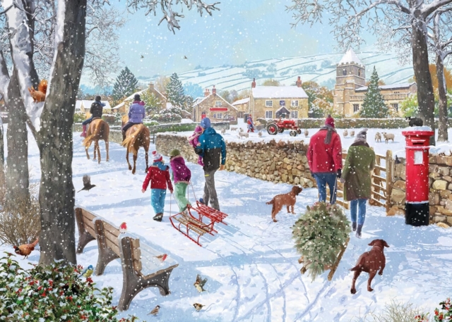Jigsaw 1000 Piece - Christmas Walk (L)
