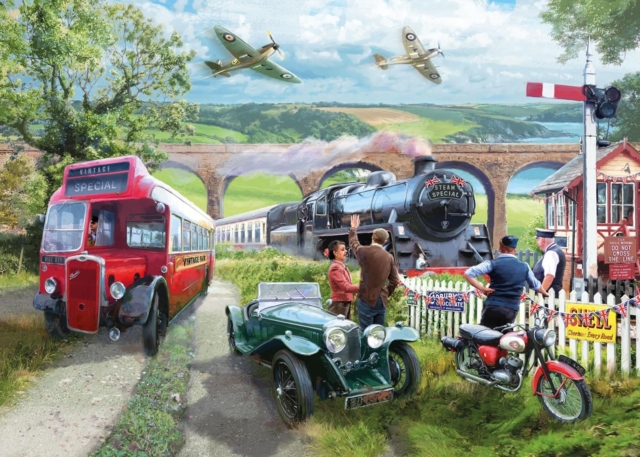 Jigsaw 1000 Piece - Vintage Transport (L)