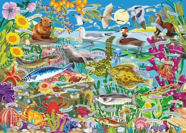 Jigsaw 1000 Piece - Water Wildlife (L)