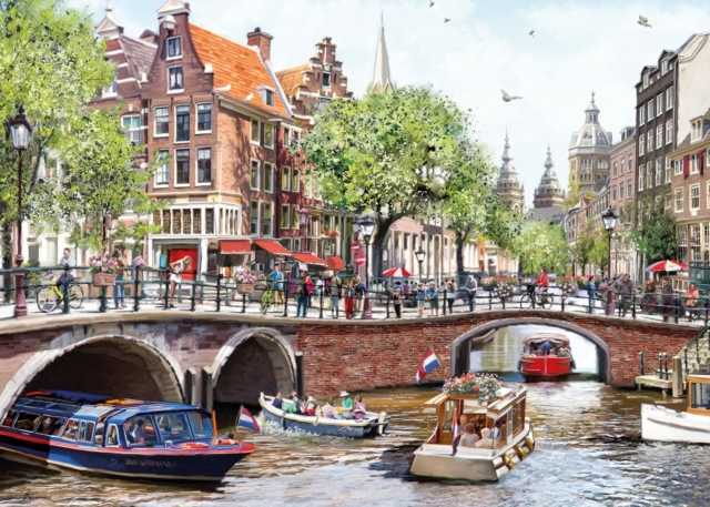 Jigsaw 1000 Piece - Amsterdam (L)