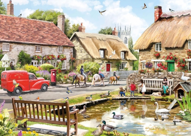 Jigsaw 1000 Piece - Nostalgic Village (L)