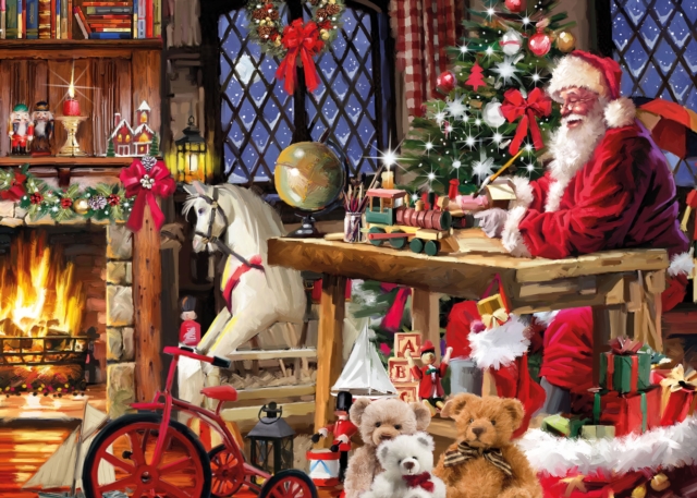 Jigsaw 1000 Piece - Santa'S Workshop