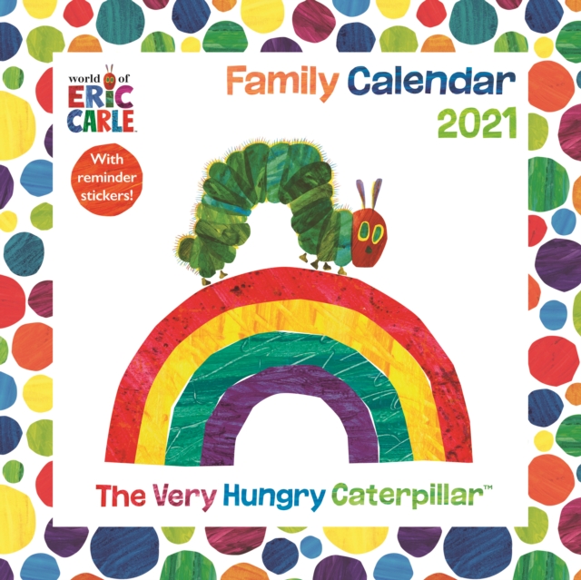 Hungry Caterpillar, Eric Carle Square Wall Planner Calendar 2021
