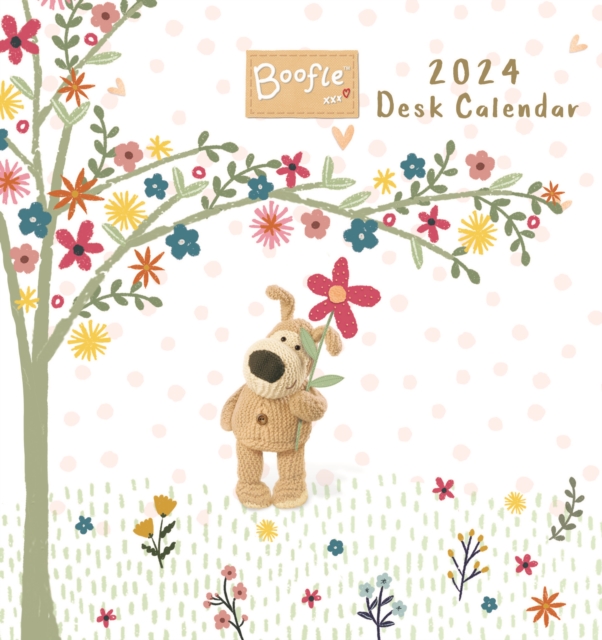 Boofle Easel Desk Calendar 2024