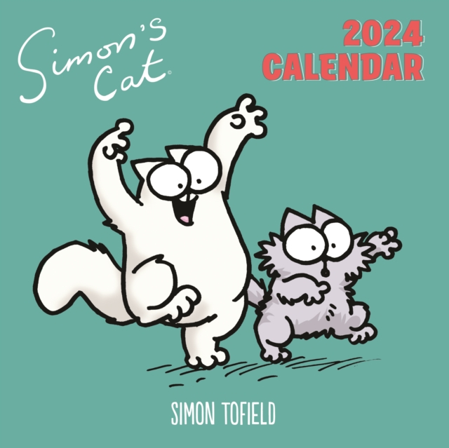 Simon's Cat Square Wall Calendar 2024