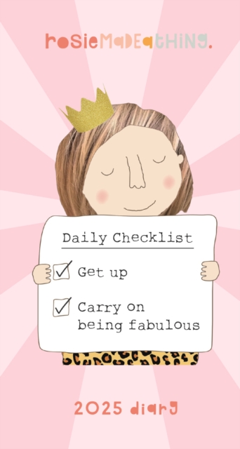 Rosie Made A Thing Deluxe Slim Diary 2025