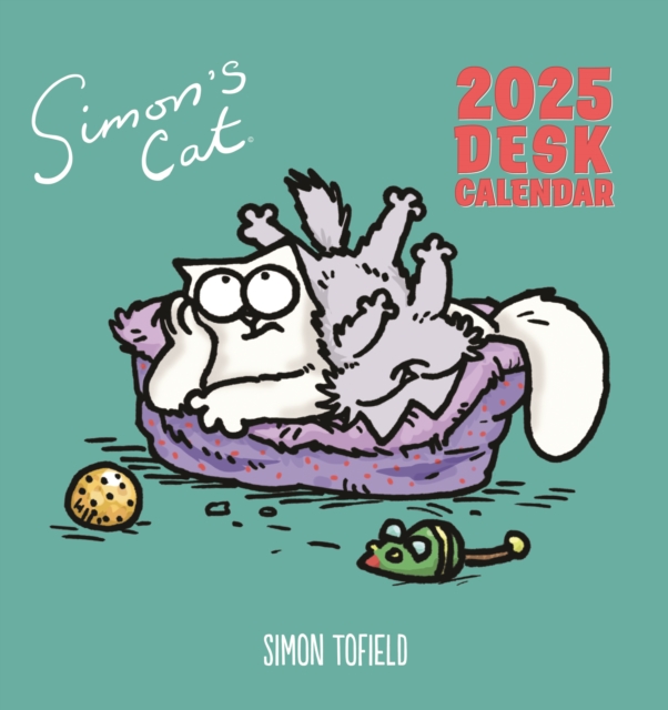 Simon's Cat Easel Desk Calendar 2025