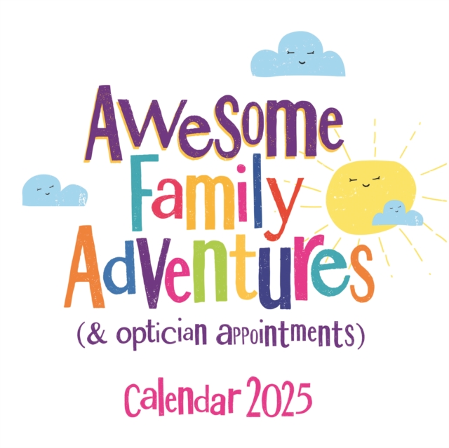 Bright Side, Family Adventures Planner Wall Calendar 2025
