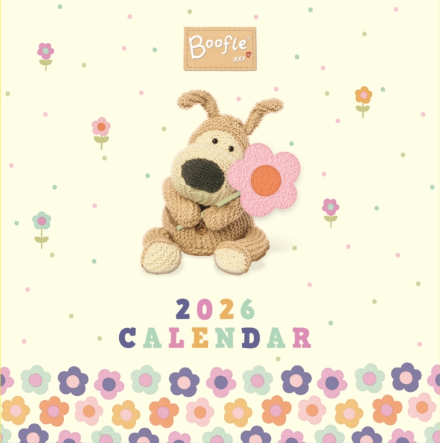 Boofle Square Wall Calendar 2026