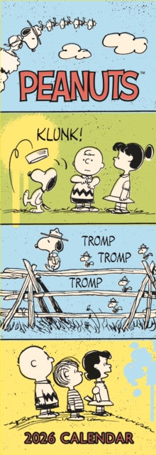 Peanuts Slim Calendar 2026
