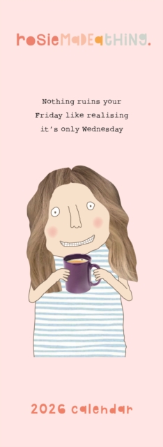 Rosie Made A Thing Slim Calendar 2026