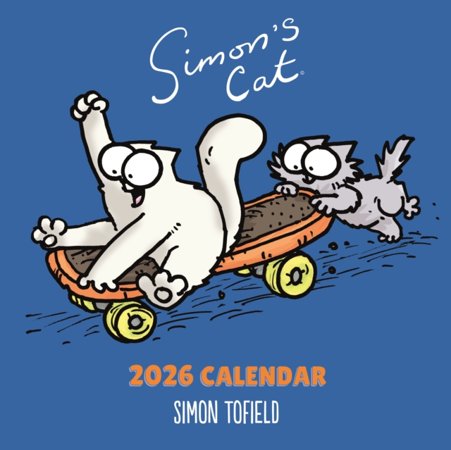 Simons Cat Square Wall Calendar 2026