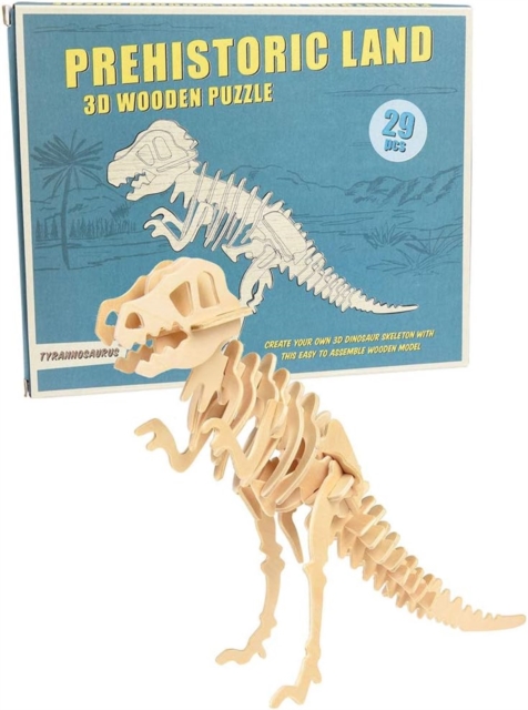 3D wooden puzzle - Tyrannosaurus