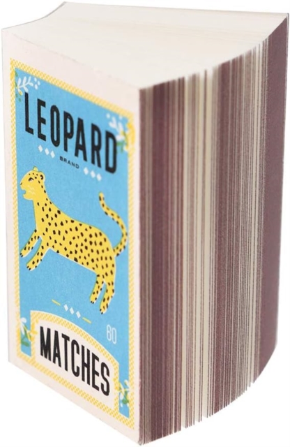 Matchbox notepad - Leopard