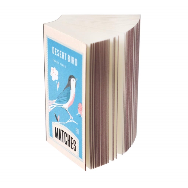 Matchbox notepad - Desert Bird