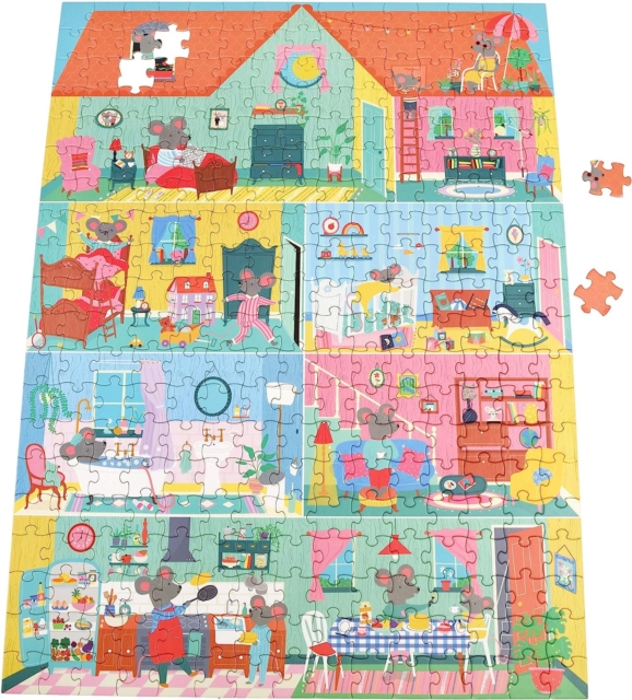 Jigsaw puzzle (30 pieces) - Mouse In A House