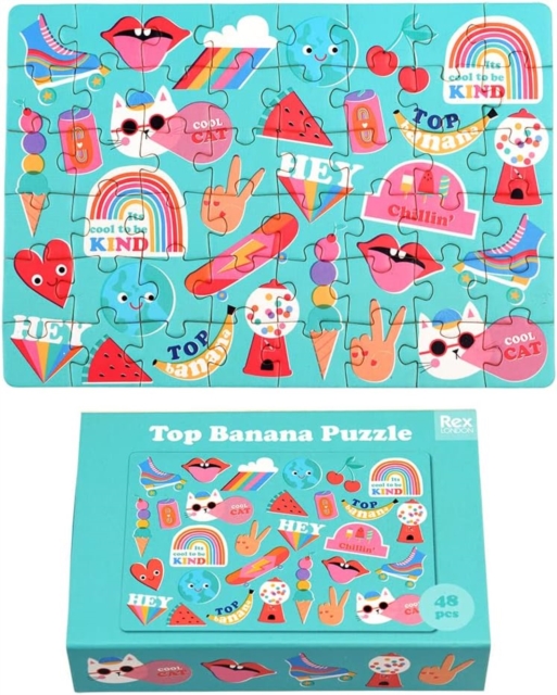 Matchbox jigsaw puzzle - Top Banana