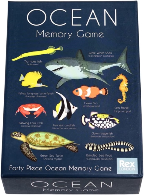 Ocean memory game (40 pieces)