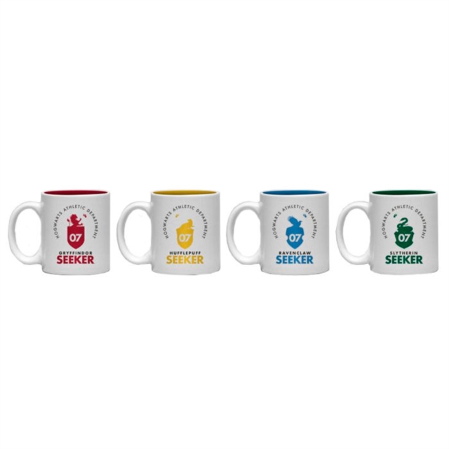 Harry Potter - Set 4 Espresso Mugs - Quidditch