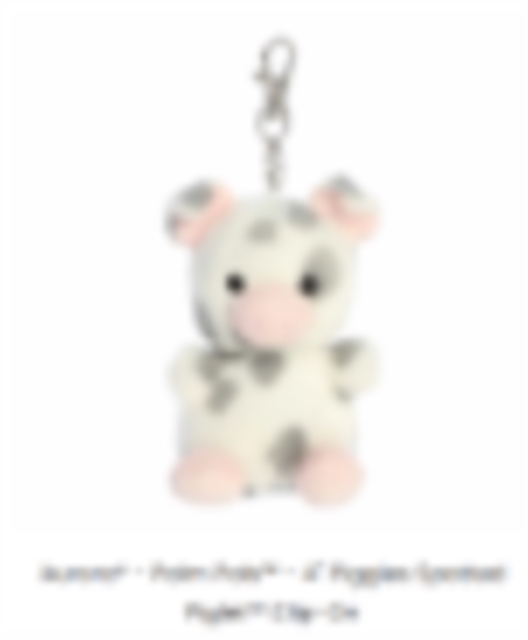 PP Piggles Spotted Piglet Clip-On 4In