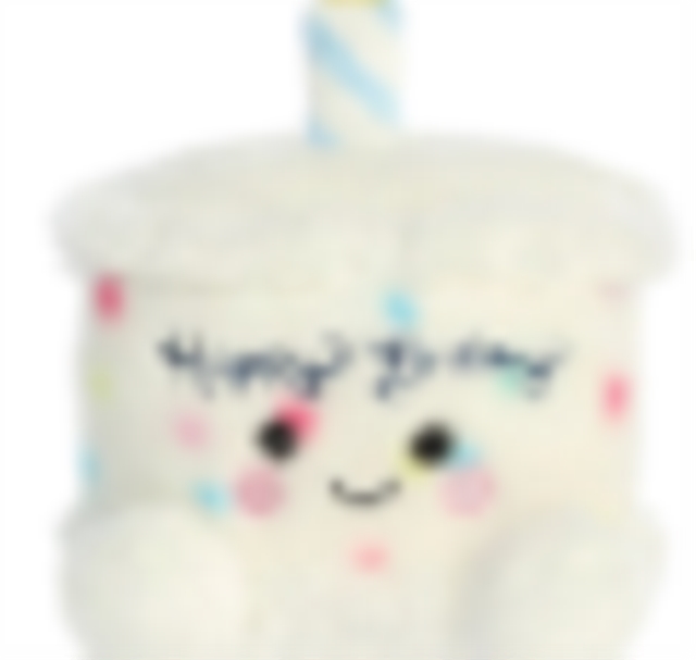 PP Happy B'day Cake Clip-On 4In