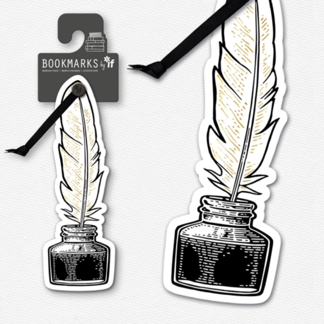 Academia Bookmarks - Quill & Ink