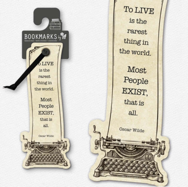 Academia Bookmarks - Typewriter